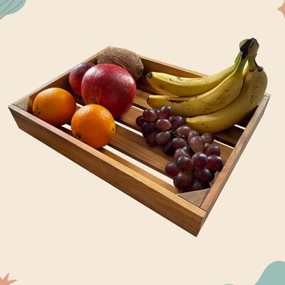 Forest tendons - cherry tree decoration - wooden tray