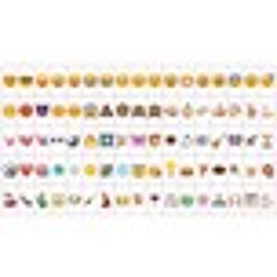 85pc Emoji Booster Pack for A4 Lightbox | Pukkr