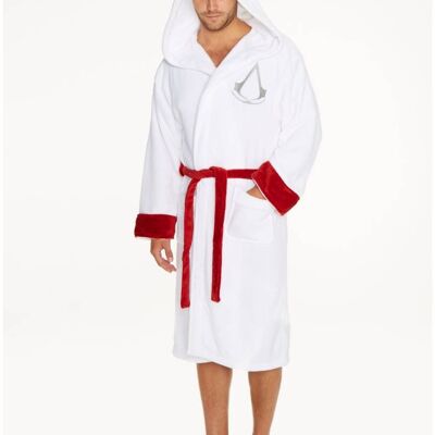 Assassins Creed Assassin White Unisex Adult Robe - One Size