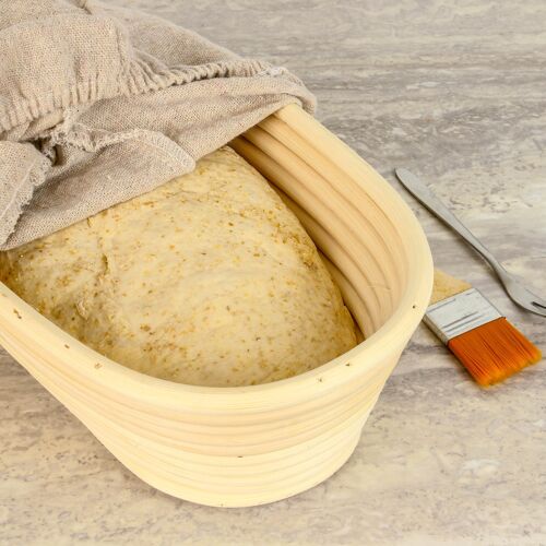 Bread Proofing Basket Banneton Lame Oval | M&W