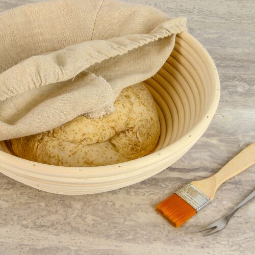 Bread Proofing Basket Banneton Lame Round | M&W