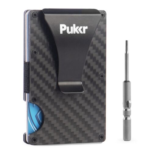 Carbon Fibre RFID Blocking Wallet | Pukkr