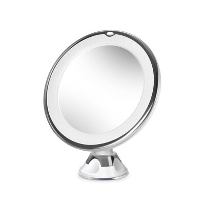 Circular LED Mirror X10 Magnification | Pukkr