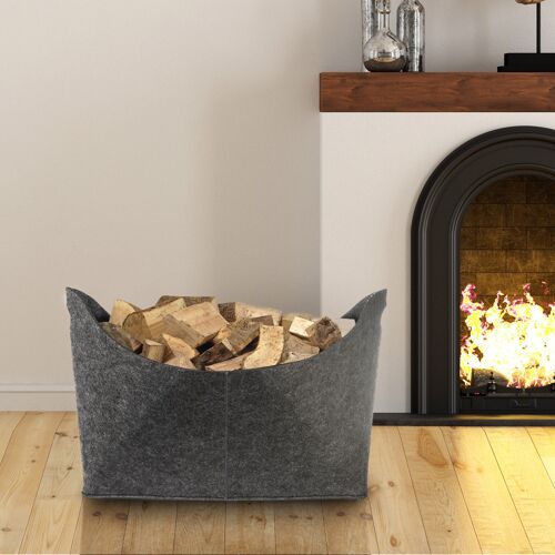 Felt Firewood Basket XL | Pukkr