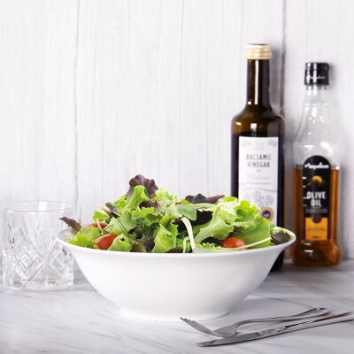 White Salad Bowls - Set of 4 | M&W