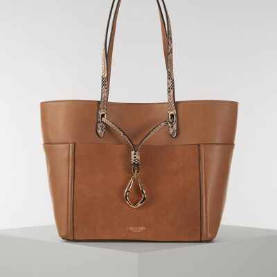 Millie Summer Tan Shopper