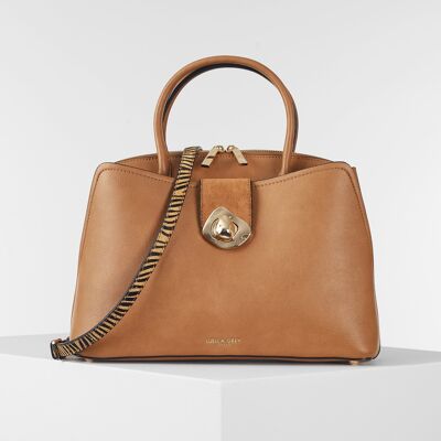 Tessa Summer Tan Multicompartment Tote