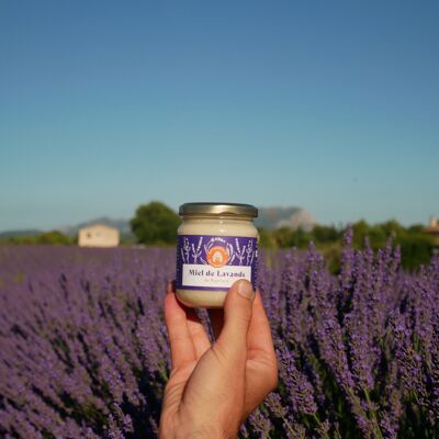 Miele di Lavanda BIOLOGICO - Puyricard - Cremoso - 250gr per le feste