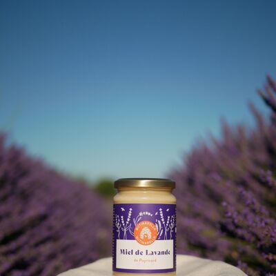 ORGANIC Lavender Honey - Puyricard - Creamy - 400gr for the holidays