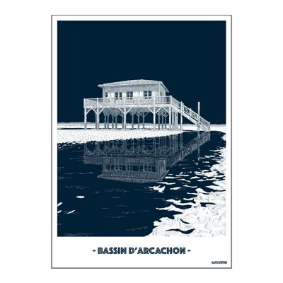 Postkarte "BASIN D'ARCACHON"