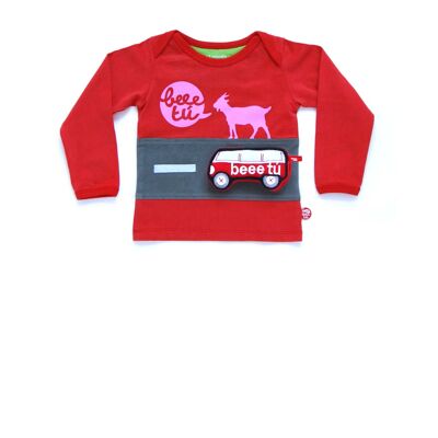 Long sleeve baby t-shirt ride + van