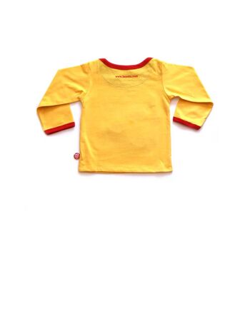 T-shirt manches longues bébé Sunny Day + avion 2