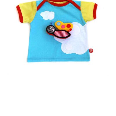 Cloudsurf baby t-shirt + butterfly