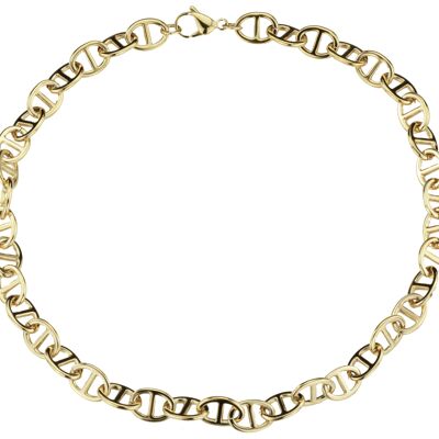 Traveller Necklace Stainless Steel gold plated - 181040