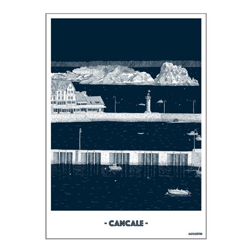 postcard "CANCALE"