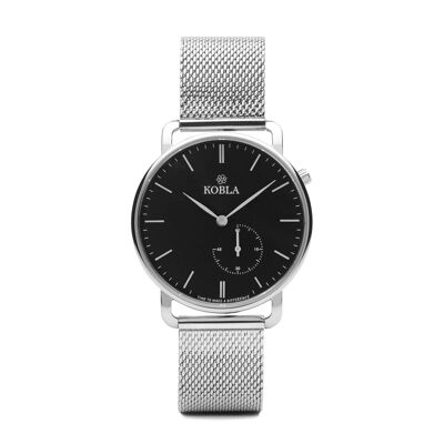 La Charonne Watch - Silver Dark