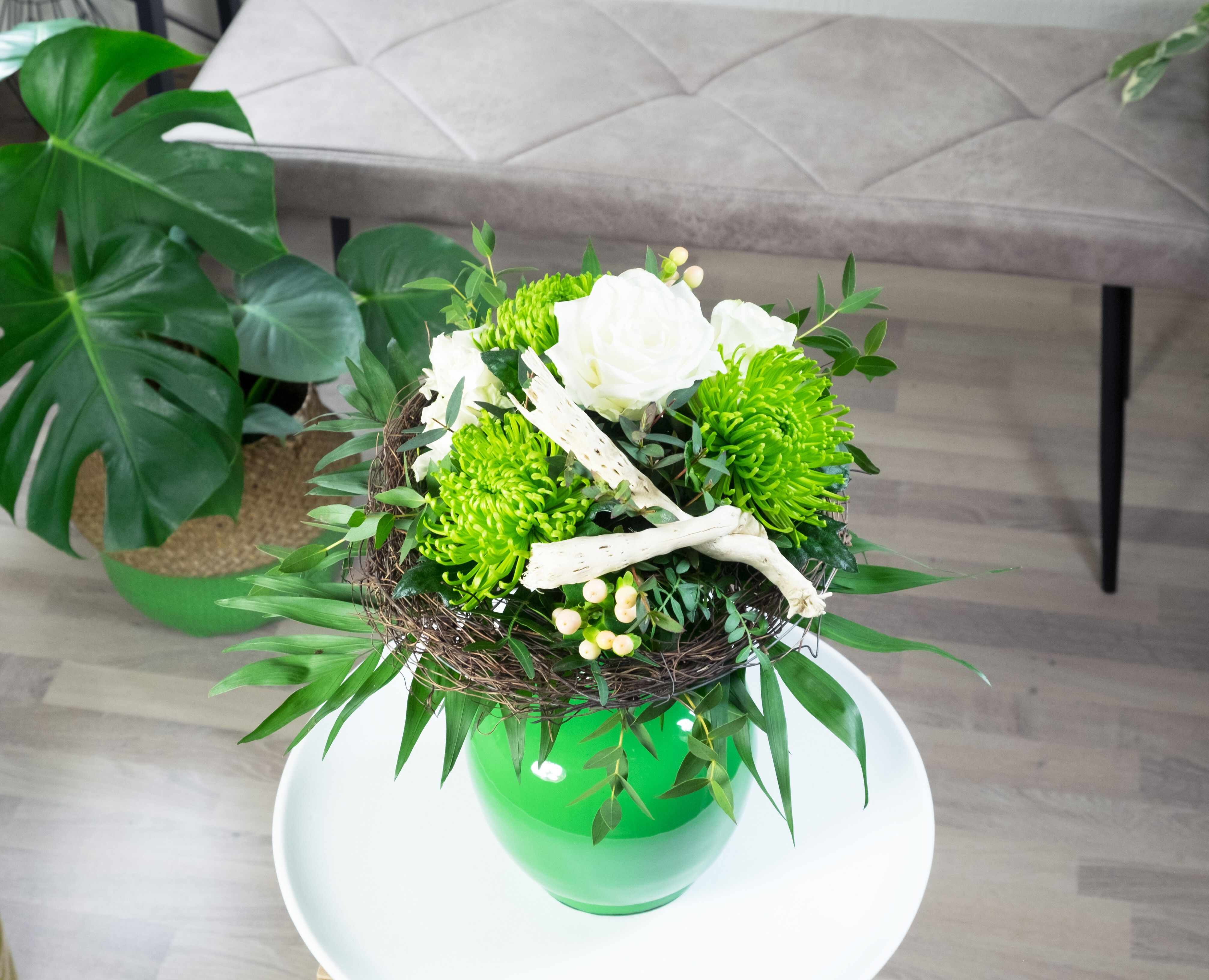 Ghirlanda SG, 15 cm, naturale, mazzo / 10 pezzi