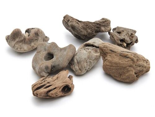 Pezzi di legno alla deriva, 500 g, 5-8 cm, naturale