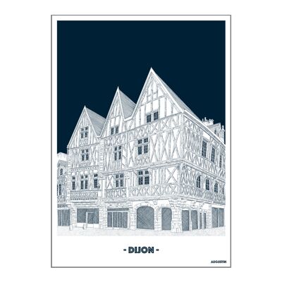 Postkarte "DIJON"