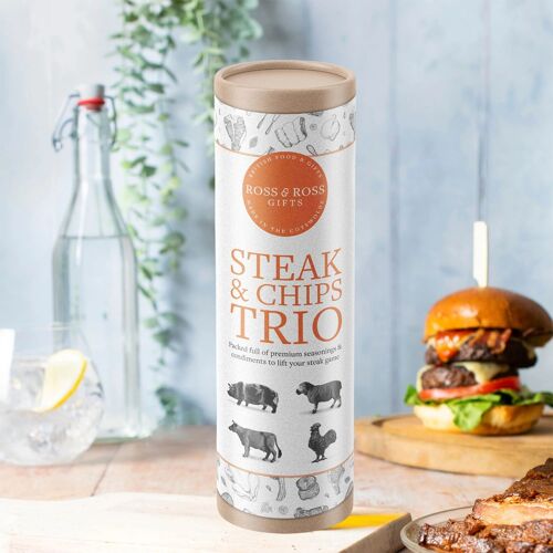 Steak & Chips lovers gift set