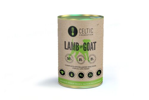 LAMB and GOAT - Tinned - Tray 6x 400g