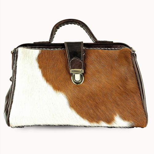 Leren Tas ‘Petit Vache’ bruin