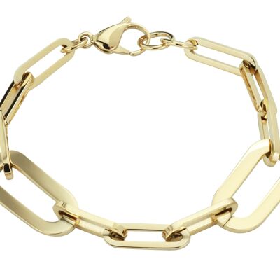 Traveller Bracelet Stainless Steel gold plated - 181047