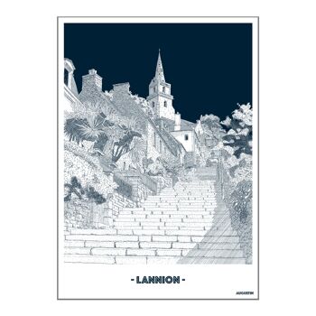 postcard "LANNION"