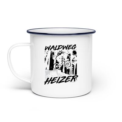 Waldweg Heizer - (F.W) - Emaille Tasse