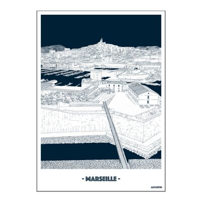 Postcard "MARSEILLE"