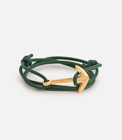 Pulsera Ancla Dorada Tarida