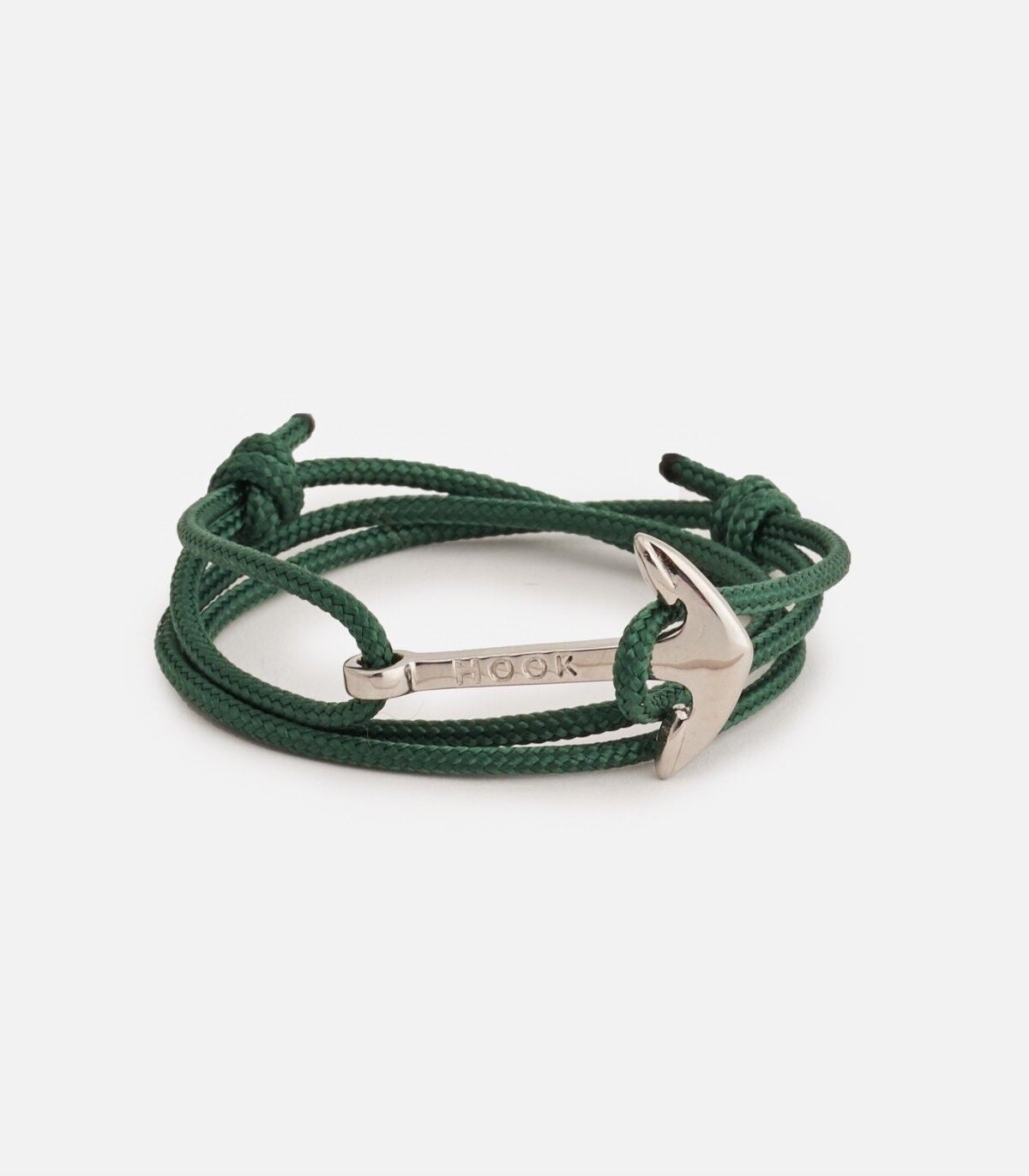 Pulsera Ancla Plateada Tarida