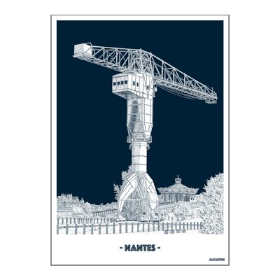 Postkarte "Nantes"