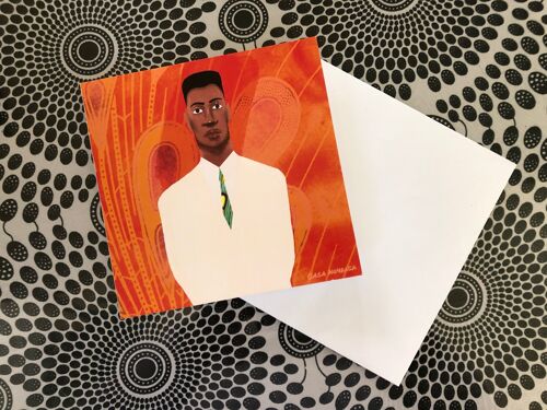Kwame greeting card