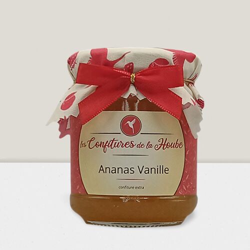 Confiture extra Ananas Vanille 220gr