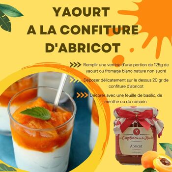 Confiture extra Abricot 220gr 4