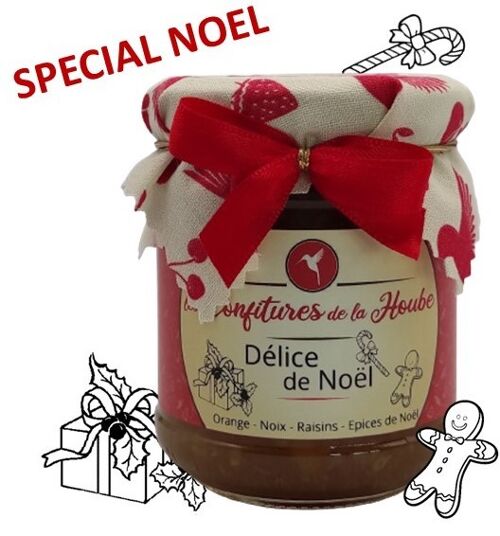 Confiture extra Délice de Noël 220gr