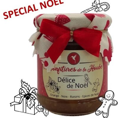 Confiture extra Délice de Noël 220gr