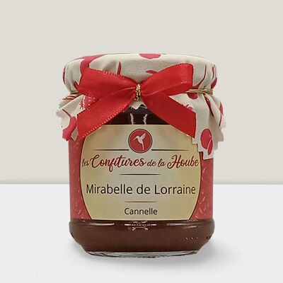 Confiture extra Mirabelle de Lorraine Cannelle 220gr