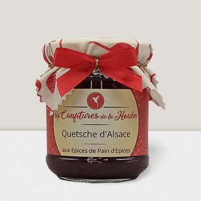 Quetsche extra jam from Alsace with Christmas spices 220gr