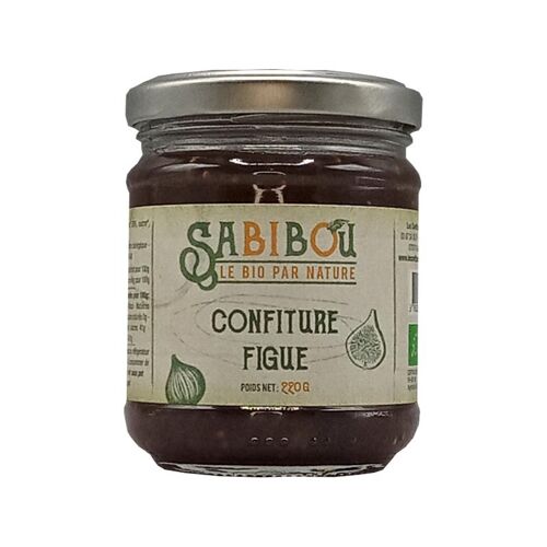 Confiture extra BIO Figue 220gr