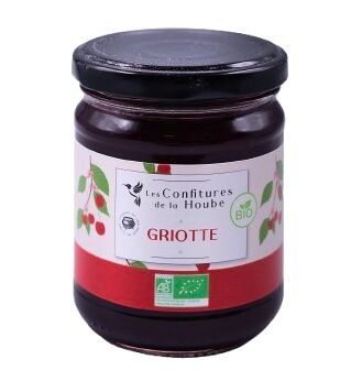 Organic Morello cherry extra jam 220gr