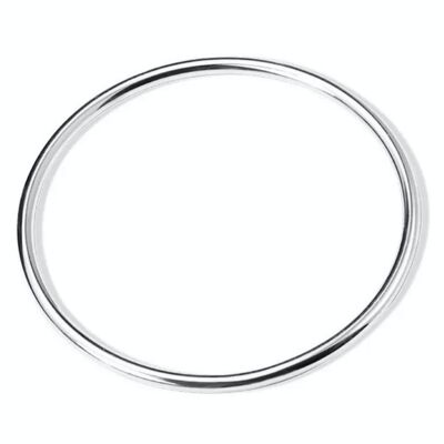 Luis bangle silver stainless steel