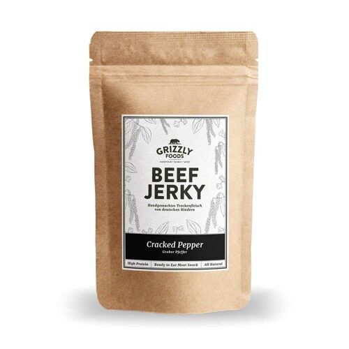 Beef Jerky - Cracked Pepper - 50g