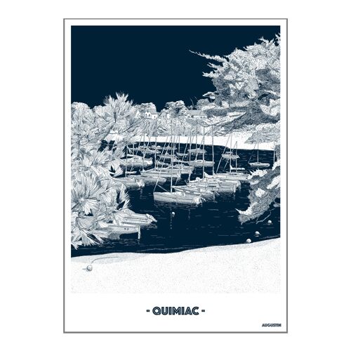 postcard "QUIMIAC"