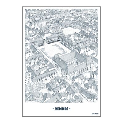 Postcard "RENNES"