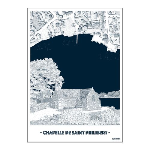 postcard "CHAPELLE DE ST PHILIBERT"
