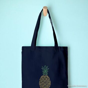Kit sac fourre-tout ananas 2