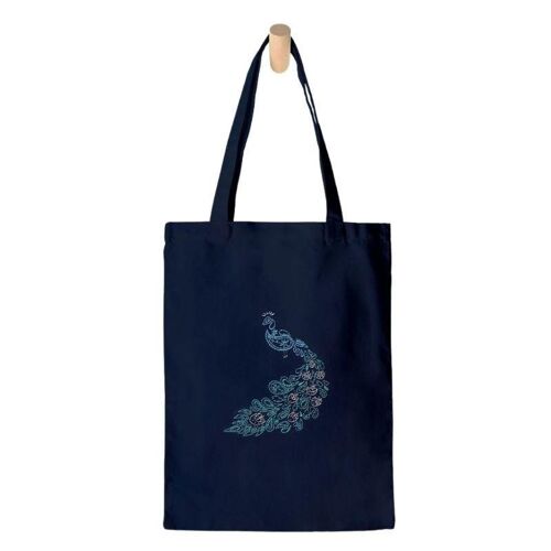 Peacock Tote Bag Kit