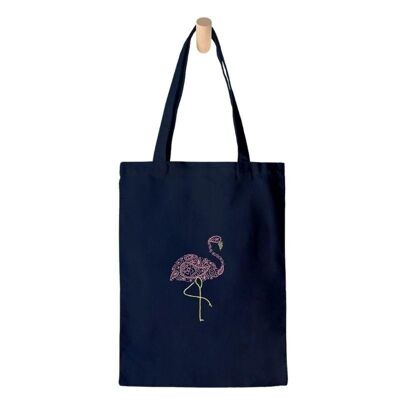 Kit de bolso tote Flamingo